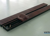 Конвектор Ntherm 250.110 с роликовой решеткой с фактурой дерева