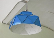 Дизайнерская лампа нашего производства из листового металла.